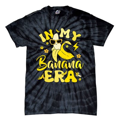 In My Banana Era Funny Banana Lover Retro Bananas Tie-Dye T-Shirt