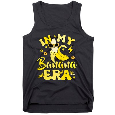 In My Banana Era Funny Banana Lover Retro Bananas Tank Top