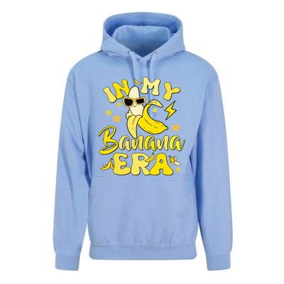 In My Banana Era Funny Banana Lover Retro Bananas Unisex Surf Hoodie