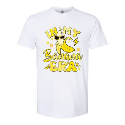 In My Banana Era Funny Banana Lover Retro Bananas Softstyle CVC T-Shirt