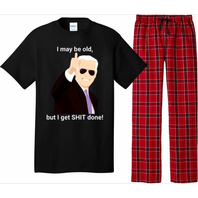 I May Be Old But I Get Shit Done Pajama Set