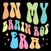 In My Brain Rot Era Brain Rot Meme Funny Quote 16 in Basic Backpack