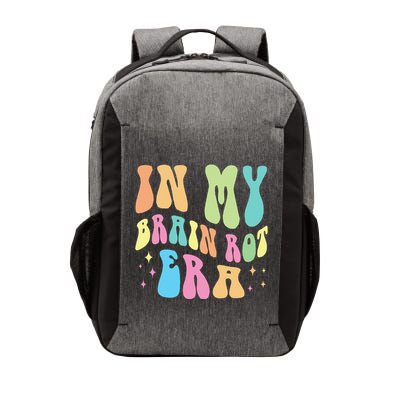 In My Brain Rot Era Brain Rot Meme Funny Quote Vector Backpack