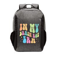 In My Brain Rot Era Brain Rot Meme Funny Quote Vector Backpack