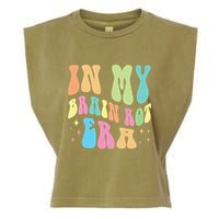 In My Brain Rot Era Brain Rot Meme Funny Quote Garment-Dyed Women's Muscle Tee