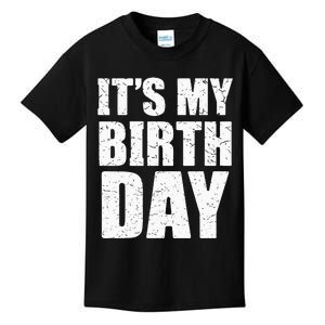 Its My Birthday Kids Birthday Party Theme Kids T-Shirt