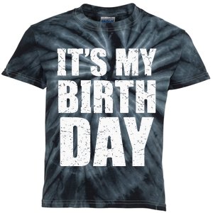 Its My Birthday Kids Birthday Party Theme Kids Tie-Dye T-Shirt