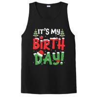 ItS My Birthday Christmas Funny Bday Xmas PosiCharge Competitor Tank