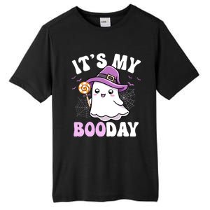 Its My Boo Day Cute Ghost Halloween Birthday Boy Girl Kids Tall Fusion ChromaSoft Performance T-Shirt