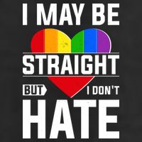 I May Be Straight But I Don't Hate LGBT Pride Ally 25L Jumbo Tote