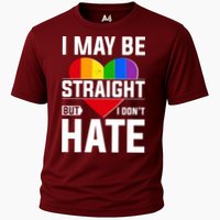 I May Be Straight But I Don't Hate LGBT Pride Ally Performance Shirt