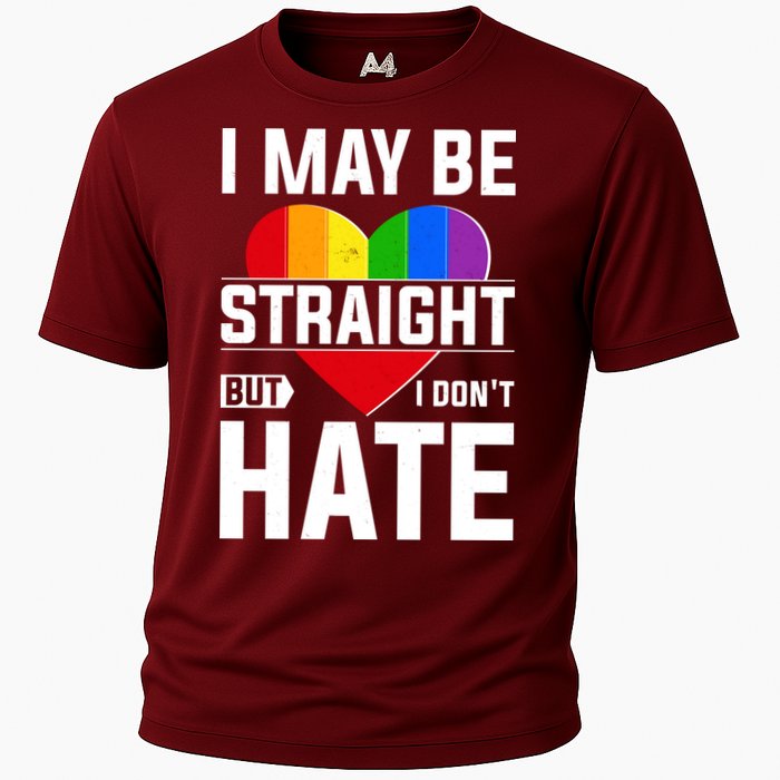 I May Be Straight But I Don't Hate LGBT Pride Ally Performance Shirt