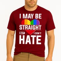 I May Be Straight But I Don't Hate LGBT Pride Ally Performance Shirt