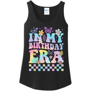 In My Birthday Era Retro Funny Bday Gifts Girl Ladies Essential Tank