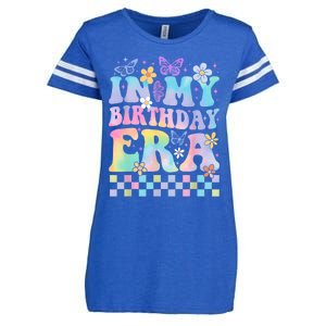 In My Birthday Era Retro Funny Bday Gifts Girl Enza Ladies Jersey Football T-Shirt