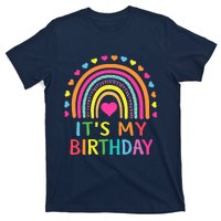 ItS My Birthday For Wo Teens Girl Gift Rainbow T-Shirt