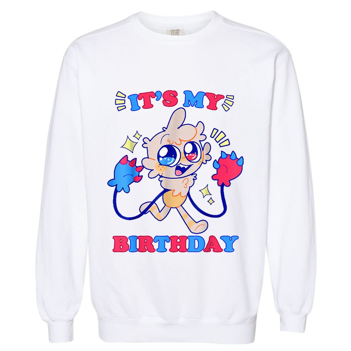 ItS My Birthday Dandy World For Male Female Dandy Goob Garment-Dyed Sweatshirt