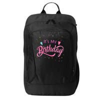 It's My Birthday Tee City Backpack