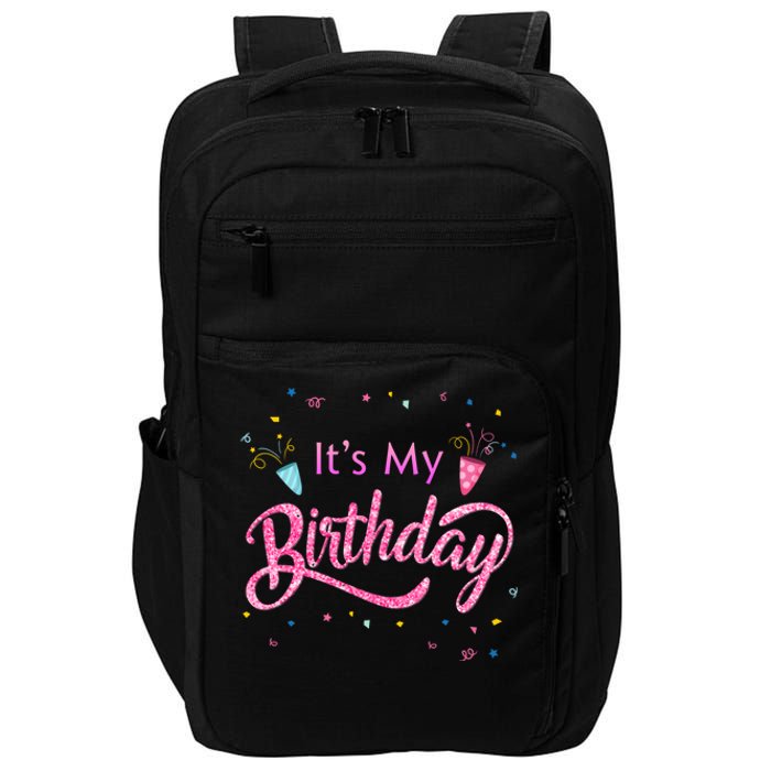 It's My Birthday Tee Impact Tech Backpack