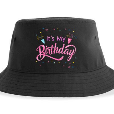 It's My Birthday Tee Sustainable Bucket Hat