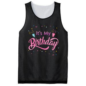 It's My Birthday Tee Mesh Reversible Basketball Jersey Tank