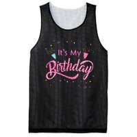 It's My Birthday Tee Mesh Reversible Basketball Jersey Tank