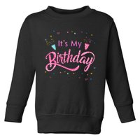 It's My Birthday Tee Toddler Sweatshirt