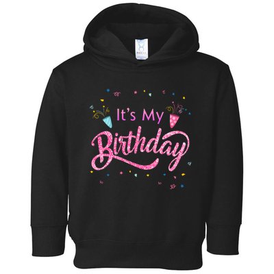 It's My Birthday Tee Toddler Hoodie