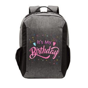 It's My Birthday Tee Vector Backpack