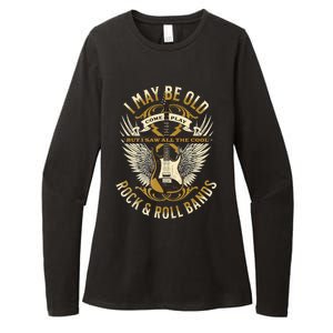 I May Be Old But I Saw The Cool Bands Womens CVC Long Sleeve Shirt