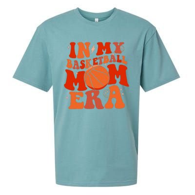 In My Basketball Mom Era Basketball Lover Ball Mom Sueded Cloud Jersey T-Shirt