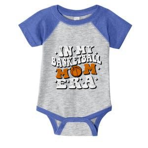 In My Basketball Mom Era Funny Lover Mom Basketball Player Gift Infant Baby Jersey Bodysuit