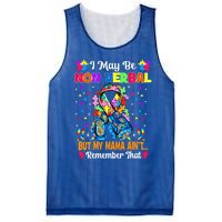 I May Be Non Verbal But My Mama AinT Remember That Autism Meaningful Gift Mesh Reversible Basketball Jersey Tank