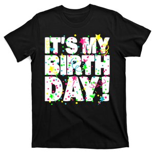 ItS My Birthday Confetti Gifts T-Shirt