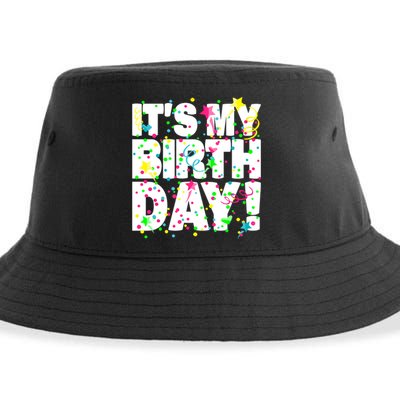 ItS My Birthday Confetti Gifts Sustainable Bucket Hat