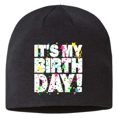 ItS My Birthday Confetti Gifts Sustainable Beanie