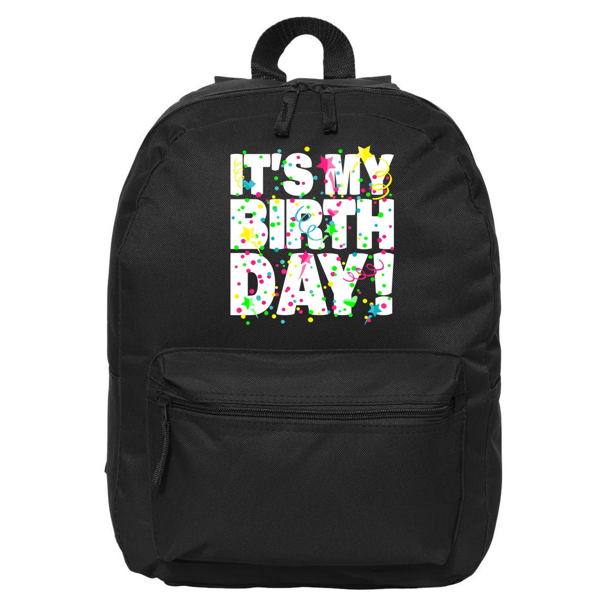 ItS My Birthday Confetti Gifts 16 in Basic Backpack