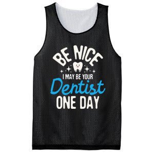 I May Be Your Dentist One Day Dentistry Dental Student Dds Mesh Reversible Basketball Jersey Tank