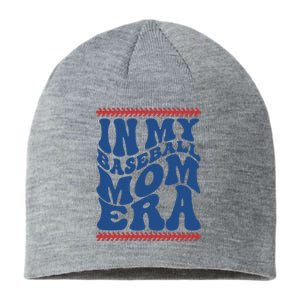 In My Baseball Mom Era Funny Family Mama Gifts Sustainable Beanie