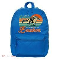It Must Be Derby Day Where Is Bourbon Derby Horse Racing Gift 16 in Basic Backpack
