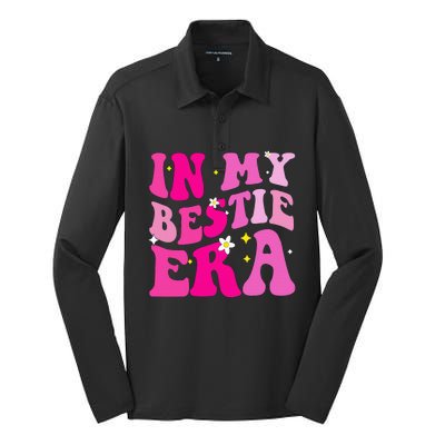 In My Bestie Era  Silk Touch Performance Long Sleeve Polo