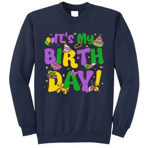 ItS My Birthday Mardi Gras Funny Bday Sweatshirt