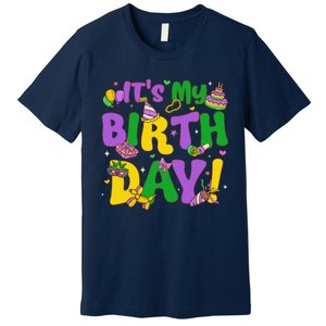 ItS My Birthday Mardi Gras Funny Bday Premium T-Shirt