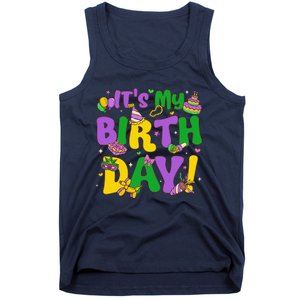 ItS My Birthday Mardi Gras Funny Bday Tank Top