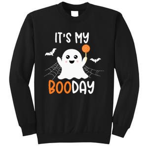 Its My Boo Day Cute Halloween Birthday Ghost Sweatshirt