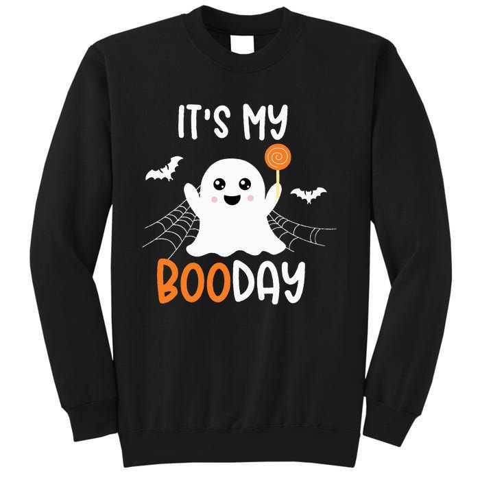 Its My Boo Day Cute Halloween Birthday Ghost Sweatshirt