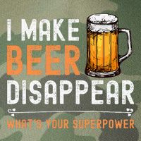 I Make Beer Disappear WhatS Your Superpower Funny Drinking Legacy Tie Dye Trucker Hat