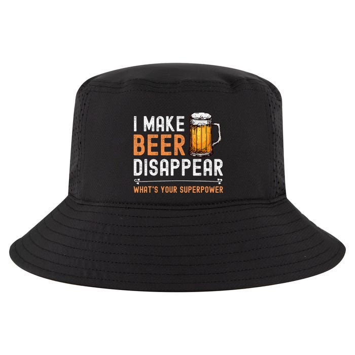 I Make Beer Disappear WhatS Your Superpower Funny Drinking Cool Comfort Performance Bucket Hat