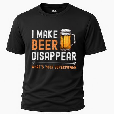I Make Beer Disappear WhatS Your Superpower Funny Drinking Performance Shirt