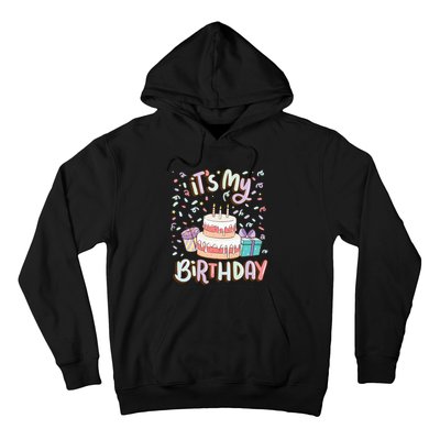 ItS My Birthday Cake Donut Confetti Hoodie